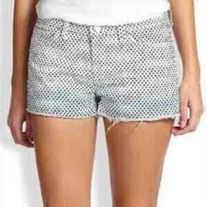 Nwt- J. BRAND Ombre Dot Cut-Off Denim Shorts-27